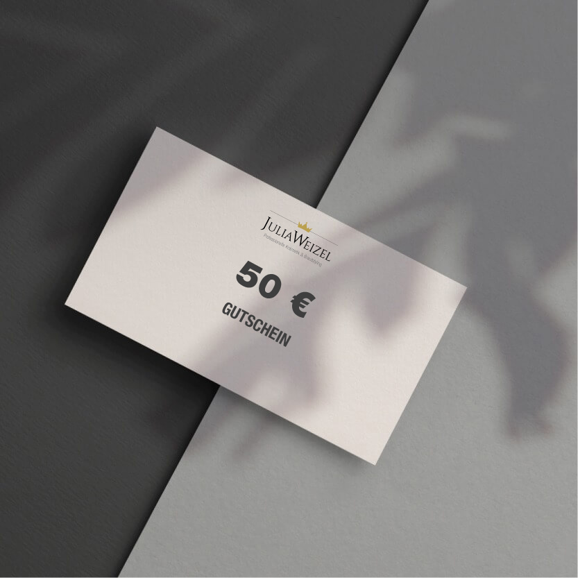 Foto von einem 50 Euro Gutschein